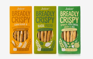 Joyce &ndash; Breadly Crispy 創新谷物食品包裝設計